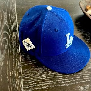 2017 LA Dodgers authentic hat sz 7 3/8